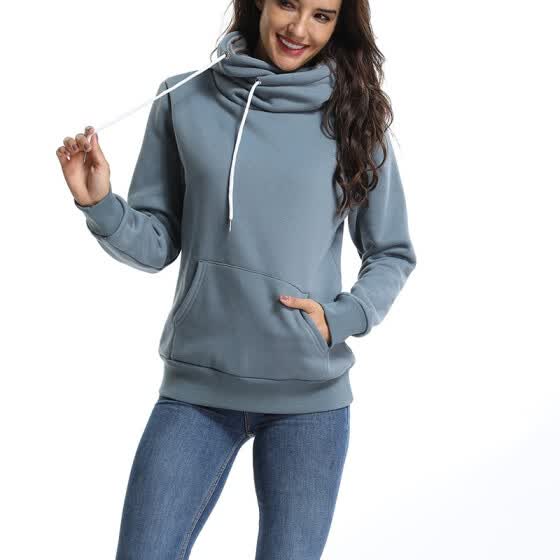 womens kangaroo pocket hoodie