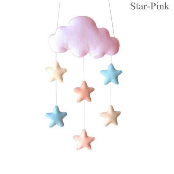 Shop Lovely Cloud Raindrop Heart Baby Gift Nursery Fabric Tent