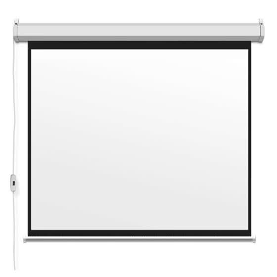 Shop 100 Economy Electric Projector Screen 4 3 Video Format For