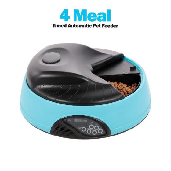 Shop Automatic Pet Feeder Timer Dog Food Dispenser Water Food Bowl