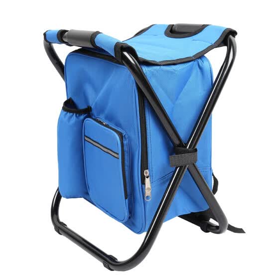Folding Chair Portable Fishing Stool With Ice Pack Insulation Folding Chair Portable Fishing Stool With Ice Pack Insulation Bag