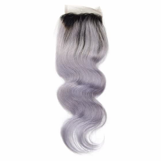 Shop Nami Hair Wholesale Price 4x4 Ombre Color T1b Grey Lace