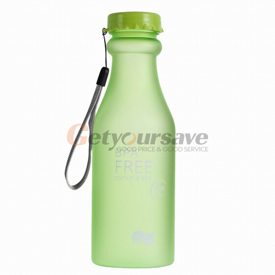 Unbreakable Travel Yoga Leak-proof Frosted Plastic Cup Sports Water Bottle