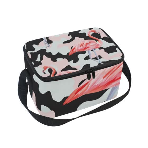 pink camo lunch bag