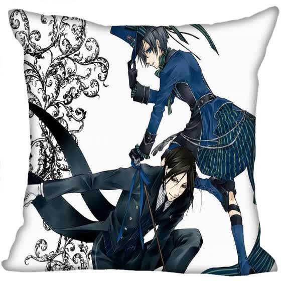 Shop Black Butler Anime Pillow Cover Bedroom Home Office