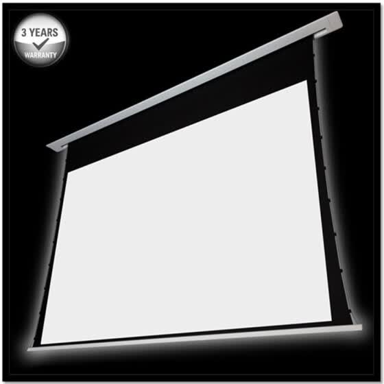 Shop T4whcw 16 10 Widescreen Premium Ceiling Recessed Motorized