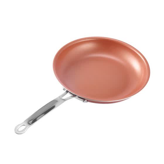 Shop 9 5inch Non Stick Round Copper Frying Pan With Ceramic