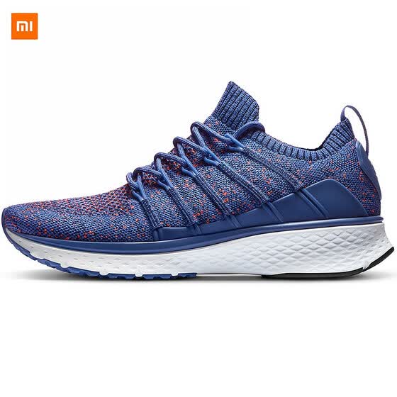  Xiaomi Mijia 2 кроссовки Smart Sports Uni-moulding Techinique Fishbone Lock System Упругая Vamp Ударопоглощающая подошва