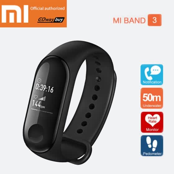 Xiaomi MI Band 3 Смарт Браслет 50м Водонепроницаемый 