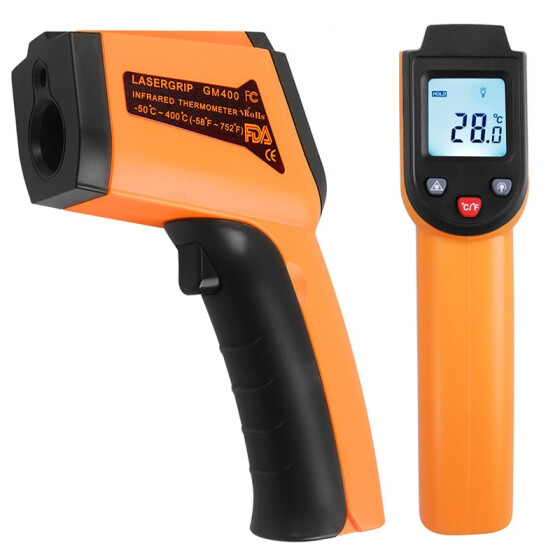 Non-Contact LCD IR Laser Infrared Digital Temperature Thermometer Gun Pyrometer