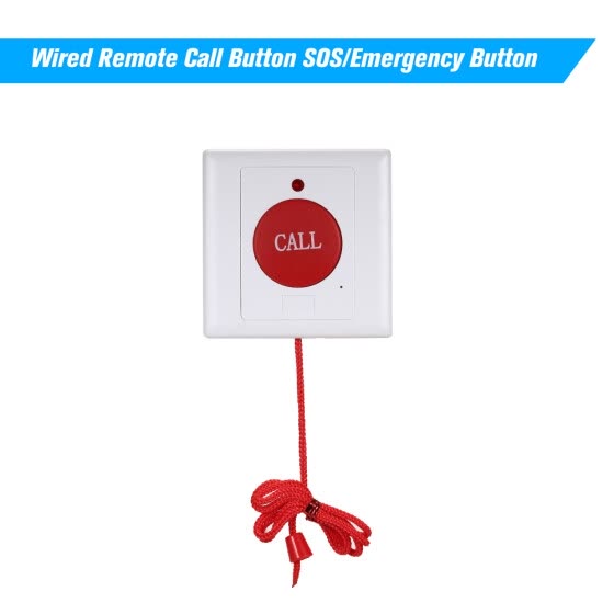 Shop Wired Remote Call Button Sos Emergency Button Caregiver Pager