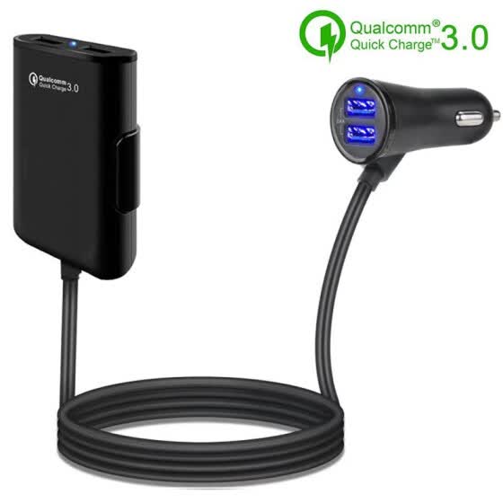 best 4 port usb car charger