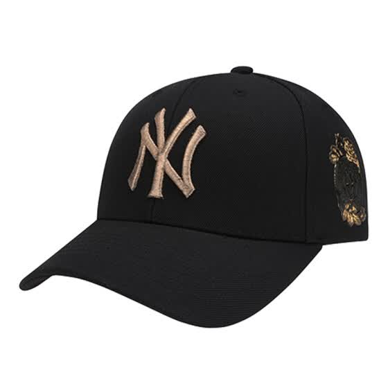 black and gold hats mlb