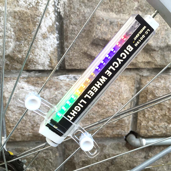 42 Patterns 16 Colorful LED Lights Bicycle Bike Cycling Wheel Spoke Light Lamp