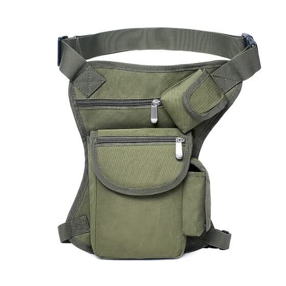 Bolsa de cintura de lona multifuncional hombres deporte Bolsa de cintura de lona multifuncional hombres deporte
