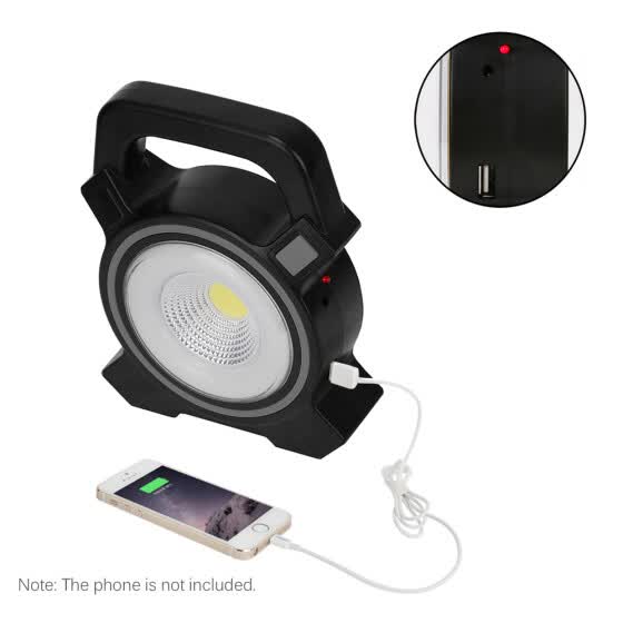 solar rechargeable camping light