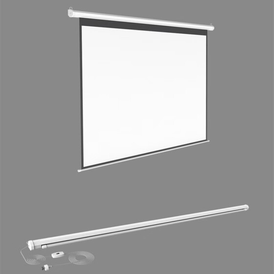 Shop 120 Economy Electric Projector Screen 4 3 Video Format For