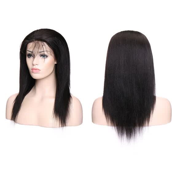 Shop 10 22 Inches Lace Front Human Hair Wigs Extensions Straight