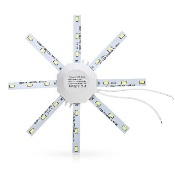 Shop 12w 900lm Led Ceiling Lamp Octopus Round Light Online From