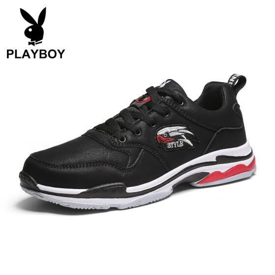 Shop Playboy (PLAYBOY) Korean sports running casual shoes men's low to ...