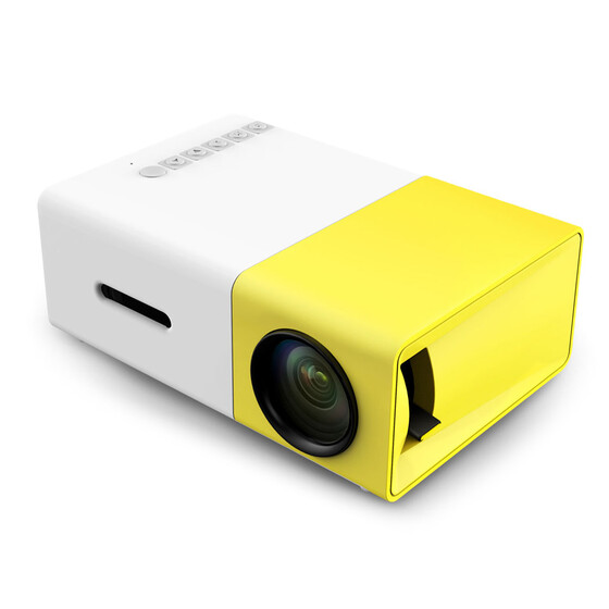  YG-300 Мини - ЖК-проектор 400 - 600LM 320 x 240 Домашний кинотеатр 