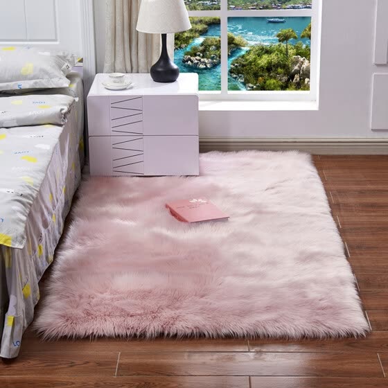 Shop Long Plush Ultra Soft Fluffy Rugs Rectangle Shape Faux