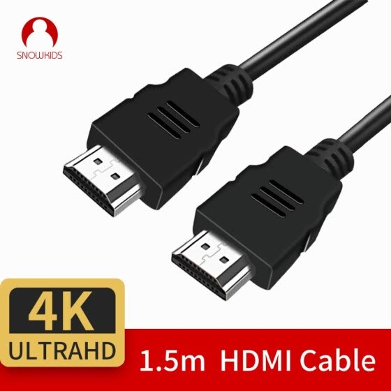Snowkids HDMI to HDMI Cable 1.5m 4K HD