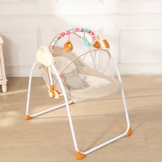 Shop Electric Baby Cradle Swing Rocking Connect Mobile Play