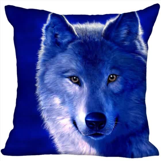 wolf pillow pet