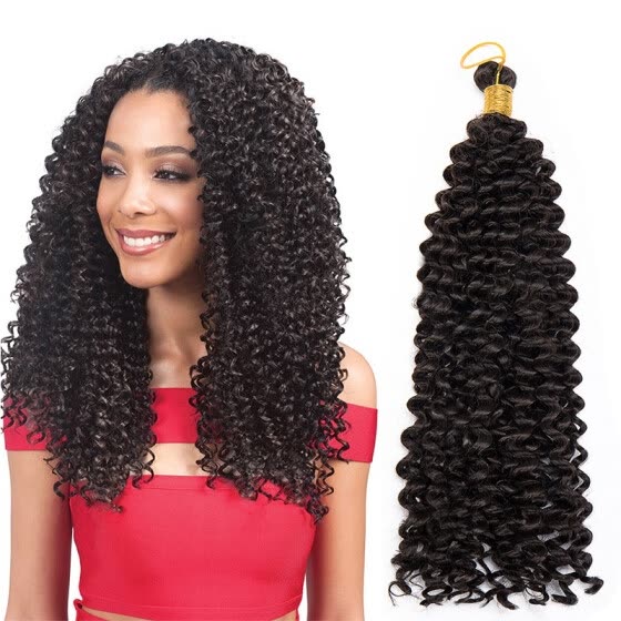 Shop 14 Inches Hair Extensions Water Wave Synthetic Crochet