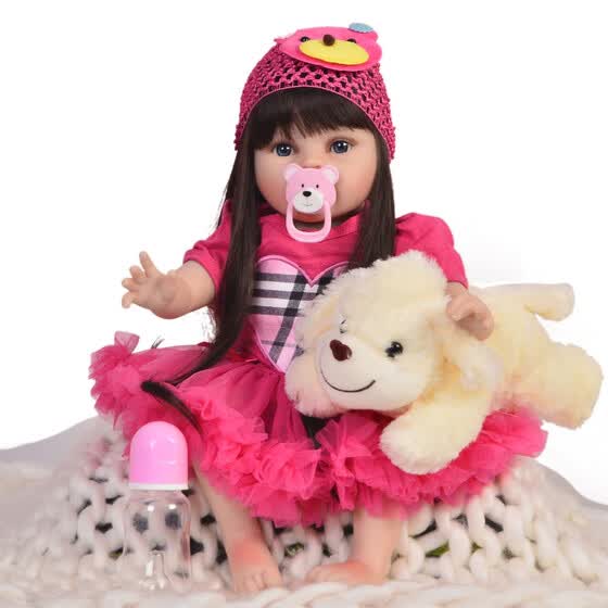 Shop 22 Inch Real Looking Reborn Baby Girl Doll Soft Vinyl