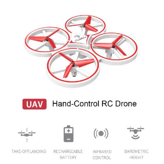 hand control rc drone