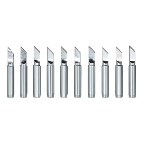 10PCS Solder Different Soldering Iron Tips For Hakko Soldering Rework Station
