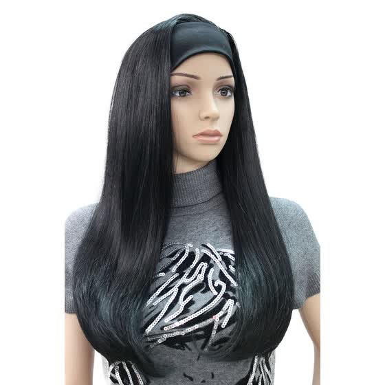 Shop Strongbeauty Long 3 4 Women S Wigs Hairpiece Straight With