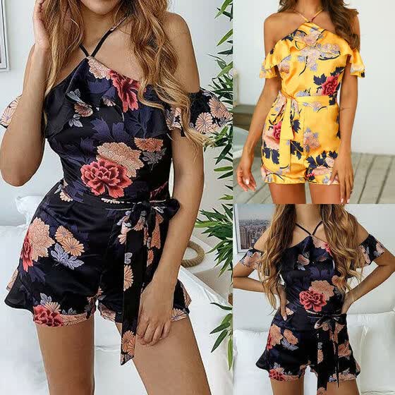 short pants romper