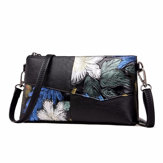 CrossBody Shoulder Bag Day Clutch Purse for Women Leather Wristlet Handbag