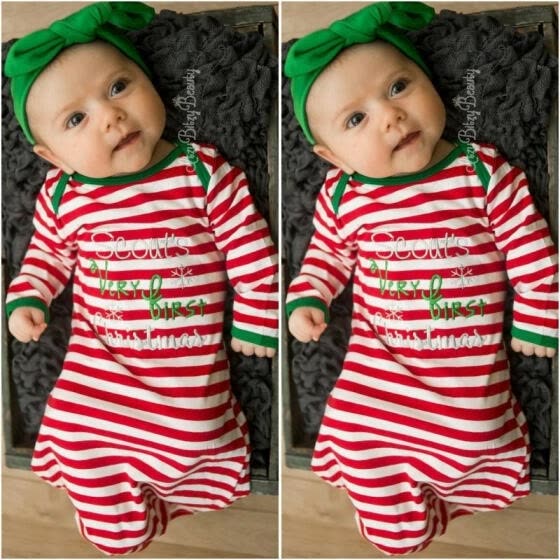 3 month christmas outfit girl