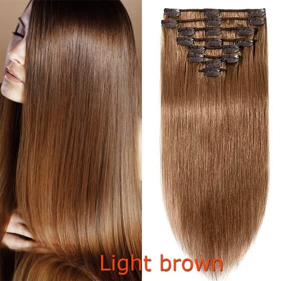 Shop 100 Human Hair Real Thick Women Girls Long Straight Full