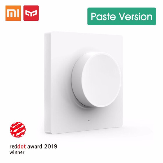  Xiaomi Yeelight Smart Dimming Switch Беспроводной Настенный Выключатель Света Пульт Дистанционного Управления Для Yeelight Потолочный Светильник 