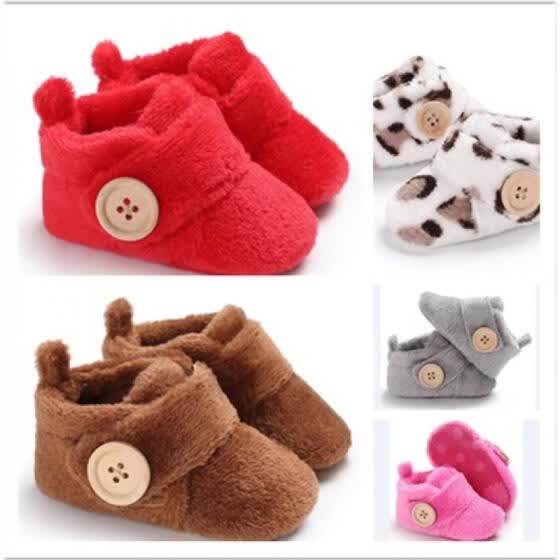 Shop New Baby Shoes Baby Cotton Baby Crib Shoes Toddler Infant