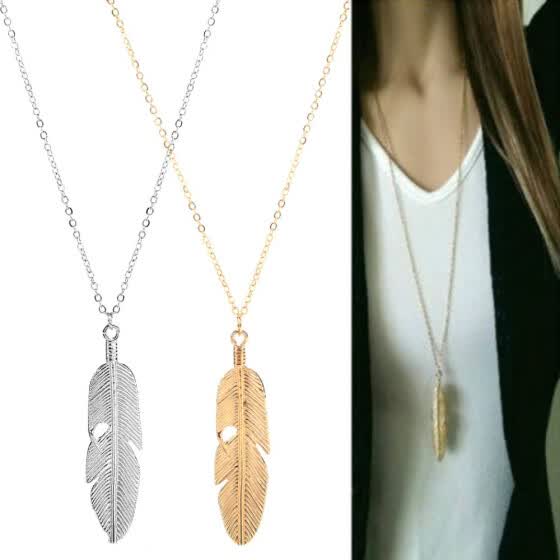 ladies long pendant necklaces