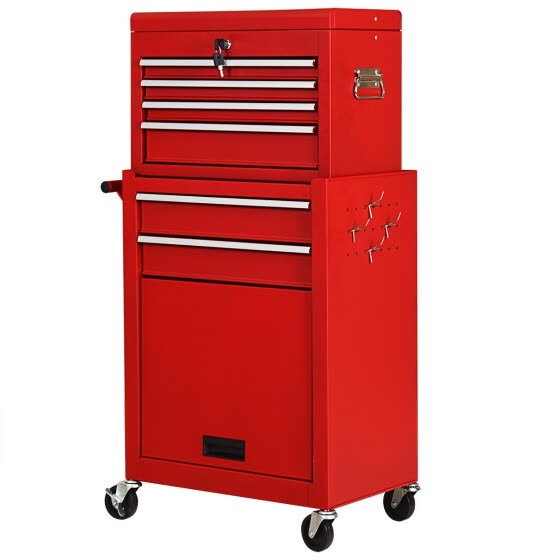 Shop Rolling Cabinet Storage Chest Box Garage Toolbox Organizer