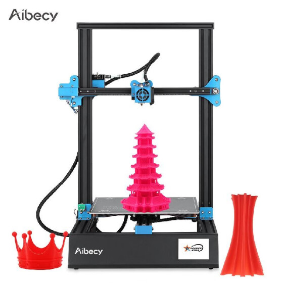 Aibecy M18 Pro Desktop 3D Printer DIY Kit 300*300*400mm Printing Size Support Automatic Auxiliary Leveling Resume Print with 3.5