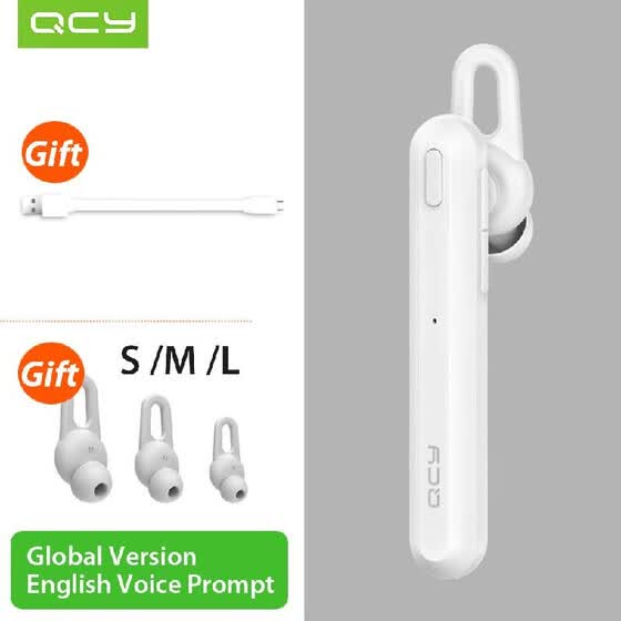  QCY A1 Global Version Xiaomi Беспроводной BT Наушники-вкладыши Наушники-вкладыши Висит BT5.0 10 мм Динамик Громкая связь Наушники с Micropho 