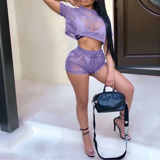 romper short set