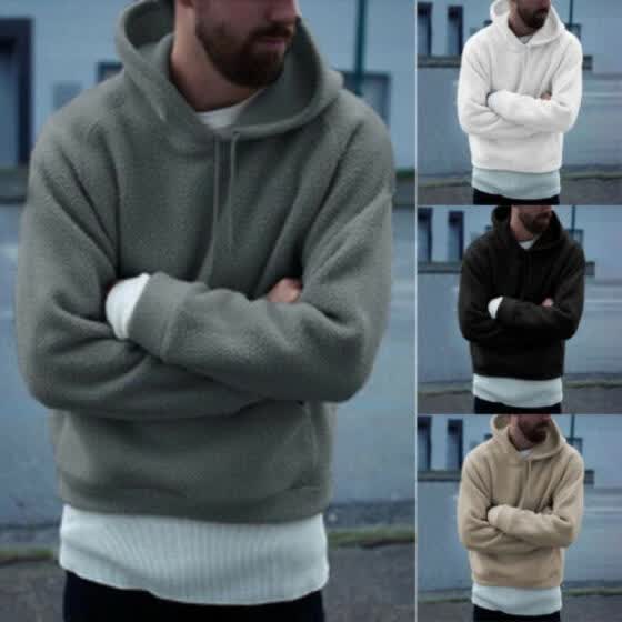 plush sweater mens