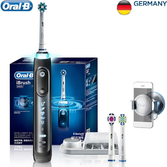 BRAUN Oral-B iBrush9000 Smart Sonic Electric Toothbrush Black