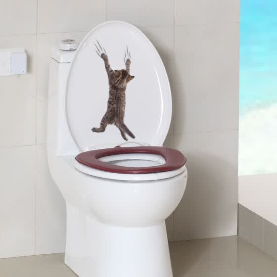 toilet wall stickers