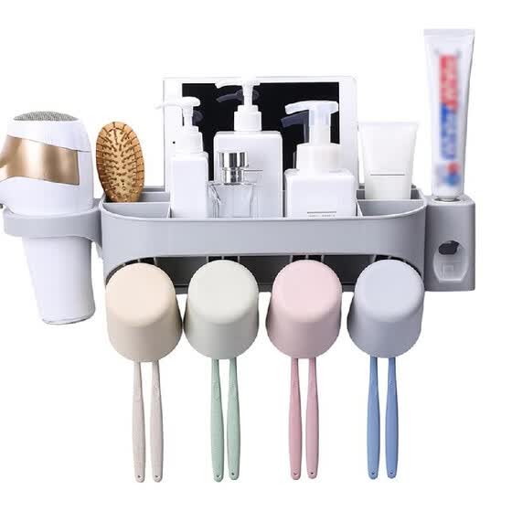 Shop Multi Functional Wall Mounted Toothbrush Holder Automatic