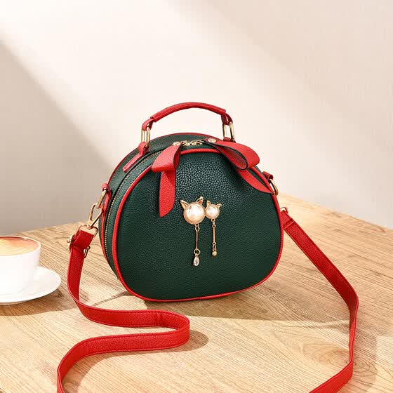 2019 fashion collision color single shoulder mother bag the large capacity 100 lap handbag #0107